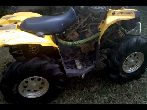 how to remove the battery from a can-am renegade 800