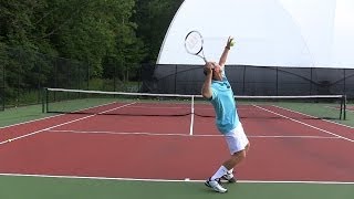 Tennis Drill - Serve - Improve your Serve by Learning to Adjust
