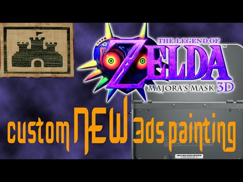 how to paint a 3ds xl
