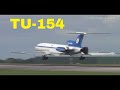 Belavia TU-154M @ Manchester Airport. Watch the Landing!!