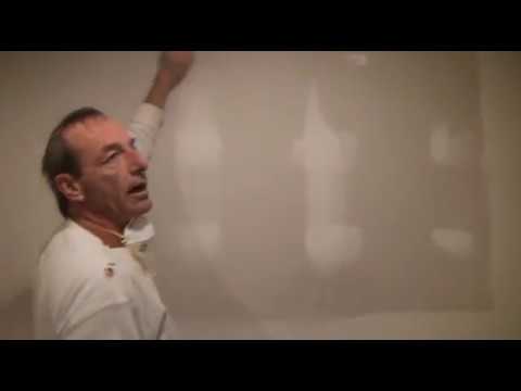 how to properly mud and sand drywall