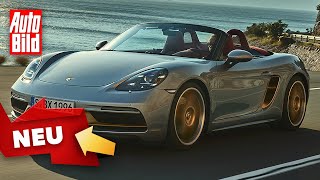 Porsche Boxster 25 Jahre (2021) | Limitiertes GTS 4.0 Sondermodell zum Jubiläum | Neuvorstellung by Auto Bild