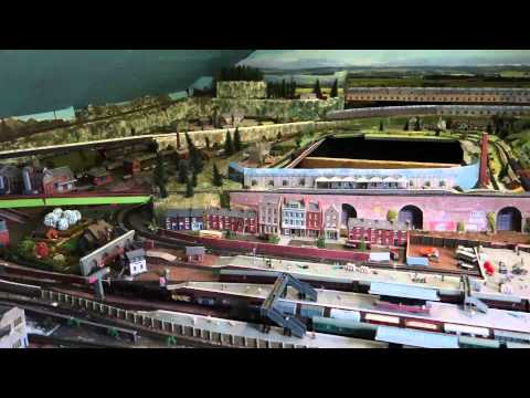 how to build n gauge train layout