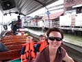 Long Tail Boat in Bangkok Canal Thailand