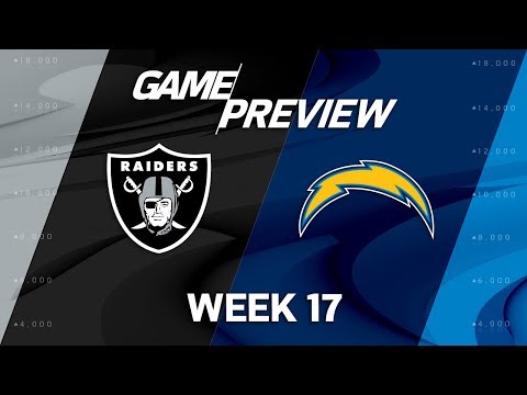 Video: Oakland Raiders vs. Los Angeles Chargers | NFL Week 17 Game Preview | NFL