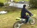 Me and my mate on our Motobikes