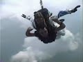 me sky diving tandem over 15,000 feet with a 1 minute free fall.