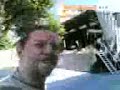 scene musique semi-remorque amenager pour concert en Espagne