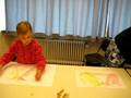schrijfdansen - de vulkaan op papier