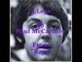 \"3 Legs\" By Paul McCartney