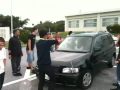 Kubasaki Drill Team moves car