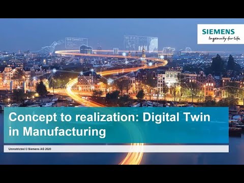 Concept to realization: Digital Twin in Manufacturing