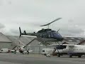 Bell 206L startup and takeoff Bell 206L startup and takeoff