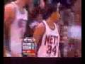 Amazing buzzer beating half court shot as game ends to win-devin harris