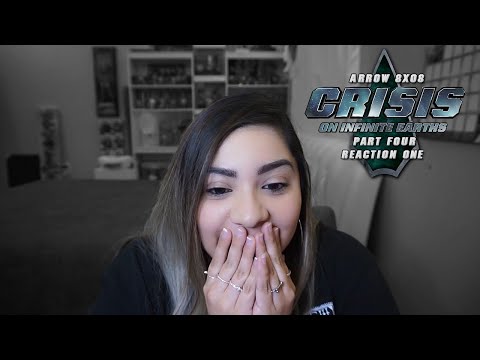 Arrow "CRISIS ON INFINITE EARTHS PART FOUR" (1/2) REACTION!!! 8x08