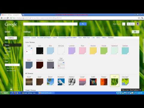how to get more themes for gmail