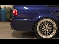 http://www.m5board.com/vbulletin/showthread.php?t=109616m5board.com Member Exorcist revs his BMW M5 E39 with BBS LM wheels and Kellenrs Sport exhaust. Drives slowly out of the garage.