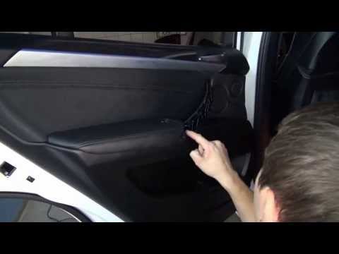 how to remove bmw x5 door panel