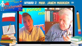 🦸‍♀️ Niebywali.pl - 👨‍🦳 Pan Prof. Jan Miodek (autorytet ds. j. polskiego) 👨‍🏫