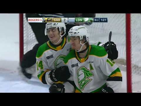 Preds Prospect Luke Evangelista hat-trick