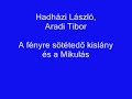 Hadházi - Aradi: A fényre sötétedő kislány és a Mikulás