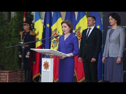 Президент Майя Санду пожелала успехов молдавским полицейским и карабинерам, которые будут обеспечивать общественный порядок во время Олимпийских игр во Франции