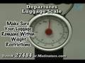 Departure Luggage Scale