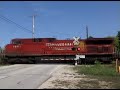 Amtrak and CP Through Oakwood