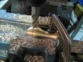 Making a set of Brass Balls Risers.