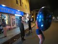 video 4 aniversario de mega oaxaca edecanes zanqueros y mimos