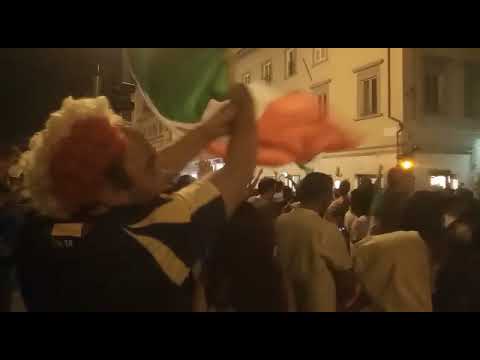 Italia campione d'Europa, festeggiamenti a Pisa - 2