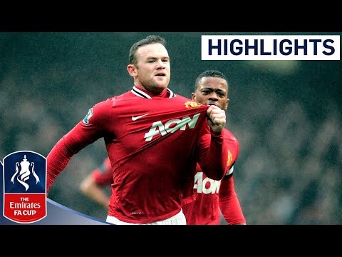 Manchester City 2-3 Manchester United - Official Highlights | FA Cup 3rd Round Proper 08-01-12