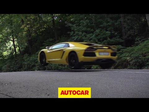 Lamborghini Aventador challenge 1: will they jump?