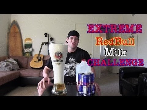 Extreme Redbull and Milk Challenge