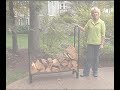 Keep Fire Wood Dry and Organized with the Panacea Log Rack Keep Fire Wood Dry and Organized with the Panacea Log Rack