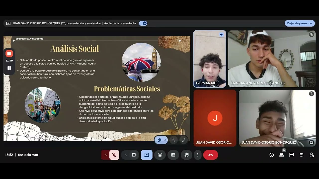 geopolitica exposicion Reino Unido