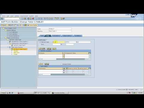 how to define output type in sap