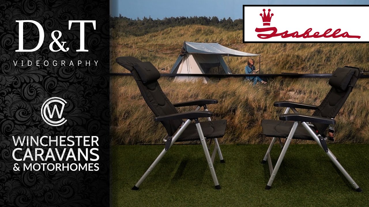 Isabella's Loke Camping Chairs (High & Low Back) | Produced for Winchester Caravans