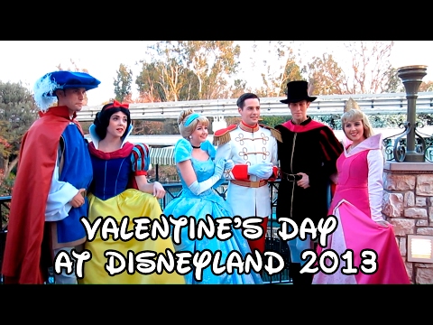 Valentine's Day at Disneyland 2013