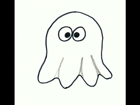 how to draw ghost