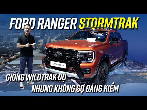 Xem trước Ford Ranger Stormtrak - bản độ CHÍNH HÃNG của Wildtrak sắp về Việt Nam?