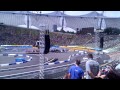 Nico Rosberg with 2009 Brawn GP F1 Car at the DTM Show Event Olympia Stadium Munich 2011-07-17