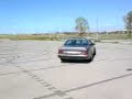 Mercedes 300 CE 24 little tyres burn