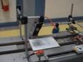 Label line with sheet feeder