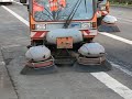 German streetsweepers with articulated arms