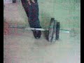 mina carrying 100 kg by one arm.mp4