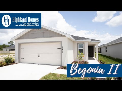 Begonia II Home Plan Video