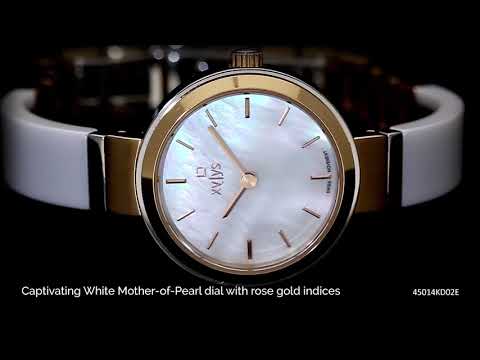Buy Online Xylys Quartz Analog Mother of Pearl Dial Two Toned