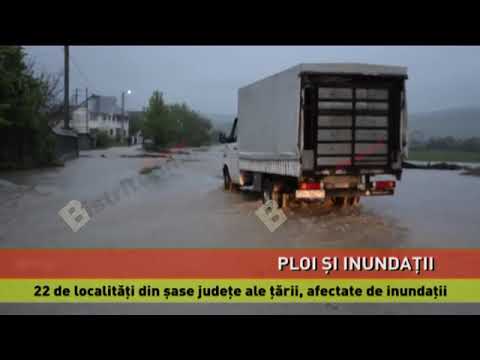 Șase județe din țară, afectate de viituri