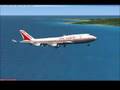 Flight Simulator X-Air India 747X PMDG manual landing